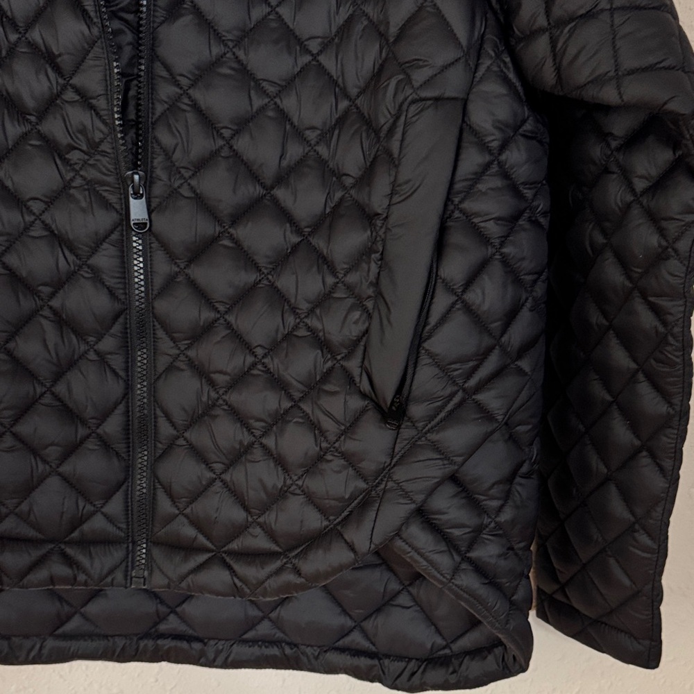 Athleta Black Quilted Jacket - Picture 4 of 5